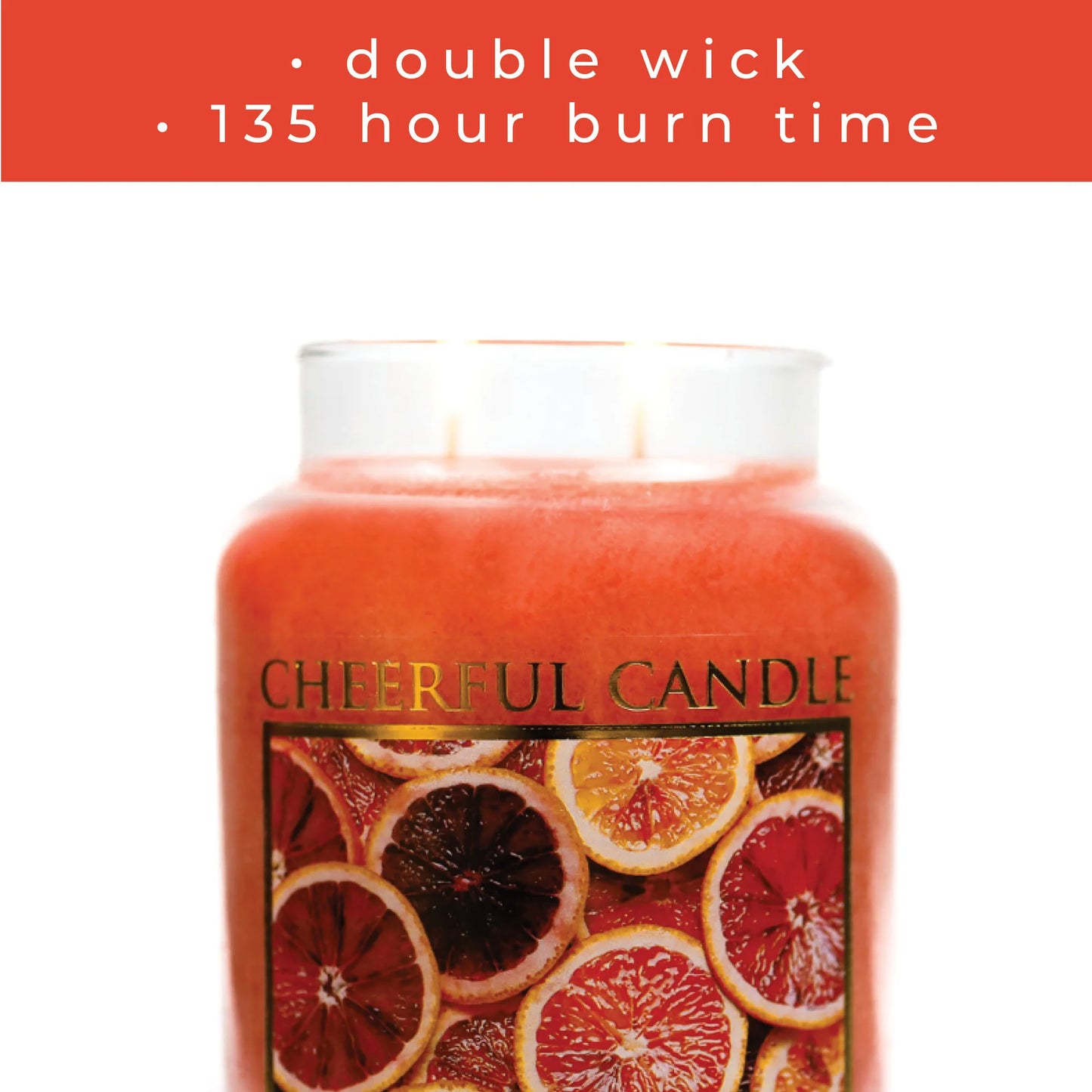 Blood Orange - 24 oz Cheerful Candle | NEW!