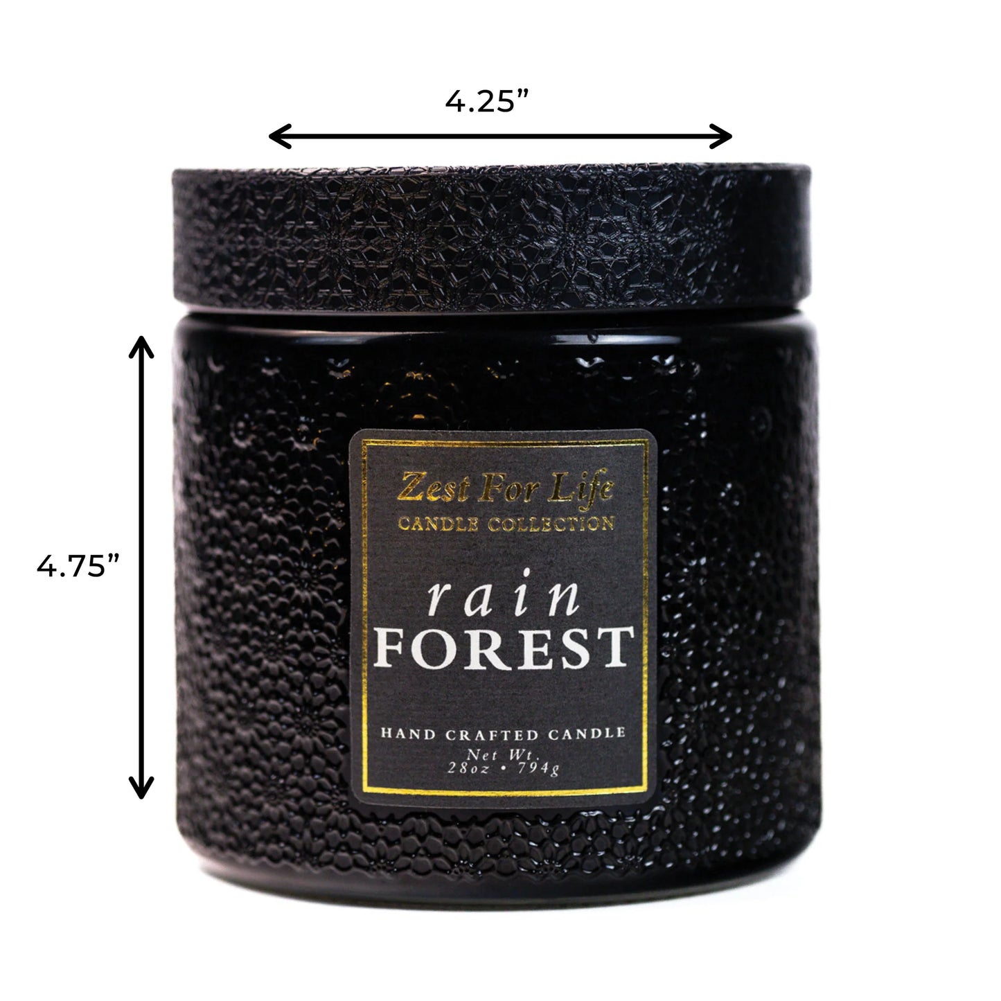 Rain Forest 28OZ - Zest For Life Candle