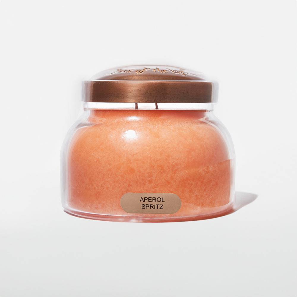 Aperol Spritz Scented Candle - 22 oz, Double Wick, Mama Jar - Cheerful Candle Israel