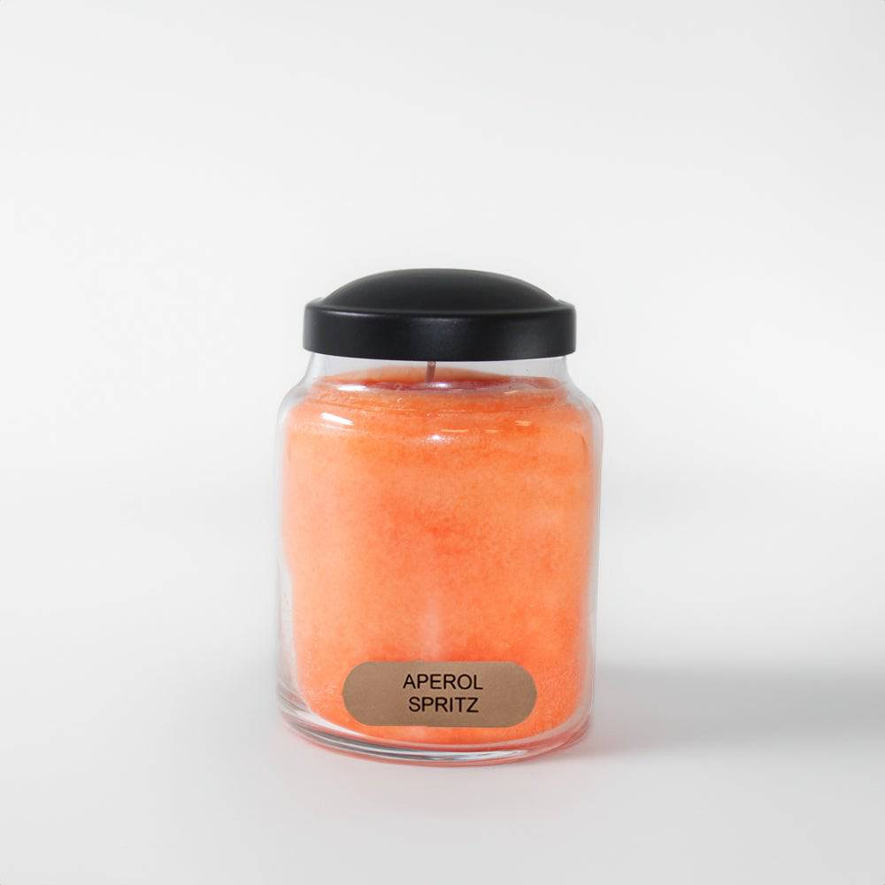 Aperol Spritz Scented Candle - 6 oz, Single Wick, Baby Jar - Cheerful Candle Israel