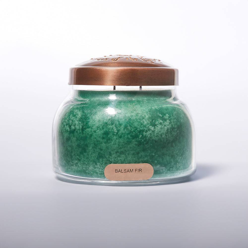 Balsam Fir Scented Candle - 22 oz, Double Wick, Mama Jar - Cheerful Candle Israel