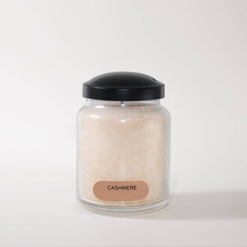 Cashmere Scented Candle - 6 oz, Single Wick, Baby Jar - Cheerful Candle Israel
