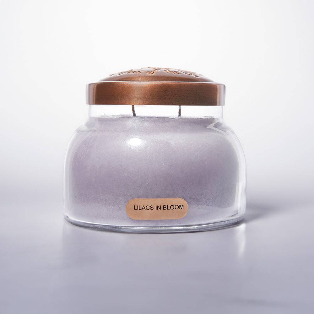 Lilacs In Bloom Scented Candle - 22 oz, Double Wick, Mama Jar - Cheerful Candle Israel
