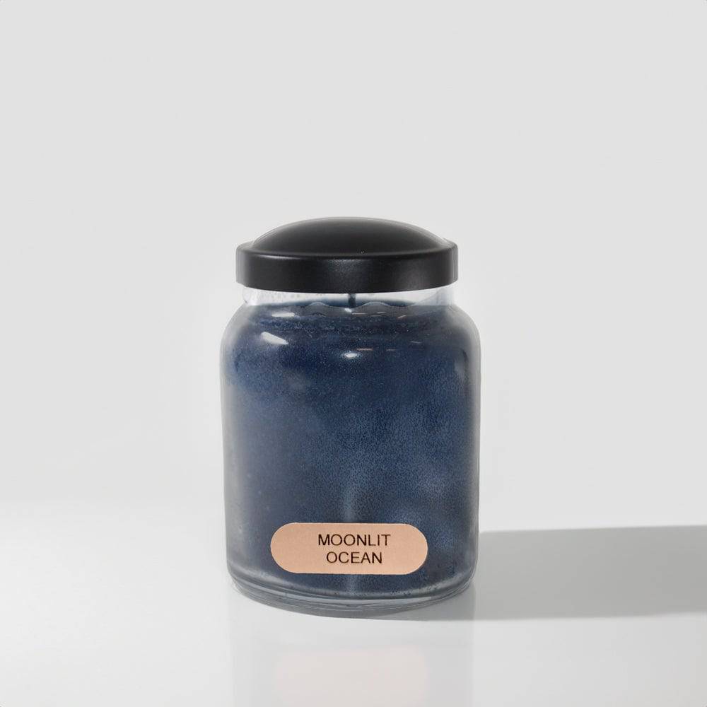 Moonlit Ocean Scented Candle - 6 oz, Single Wick, Baby Jar - Cheerful Candle Israel