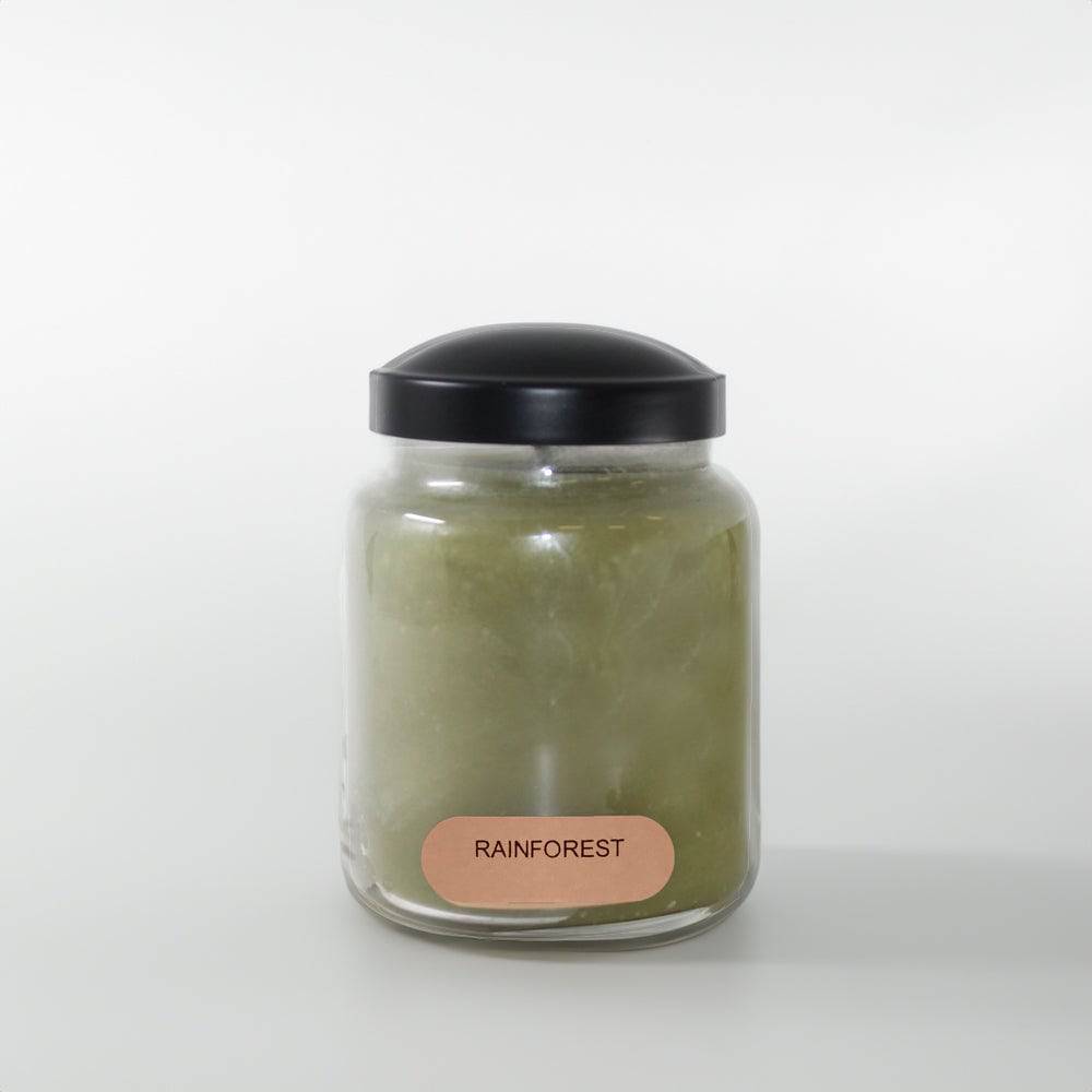 Rainforest Scented Candle - 6 oz, Single Wick, Baby Jar - Cheerful Candle Israel