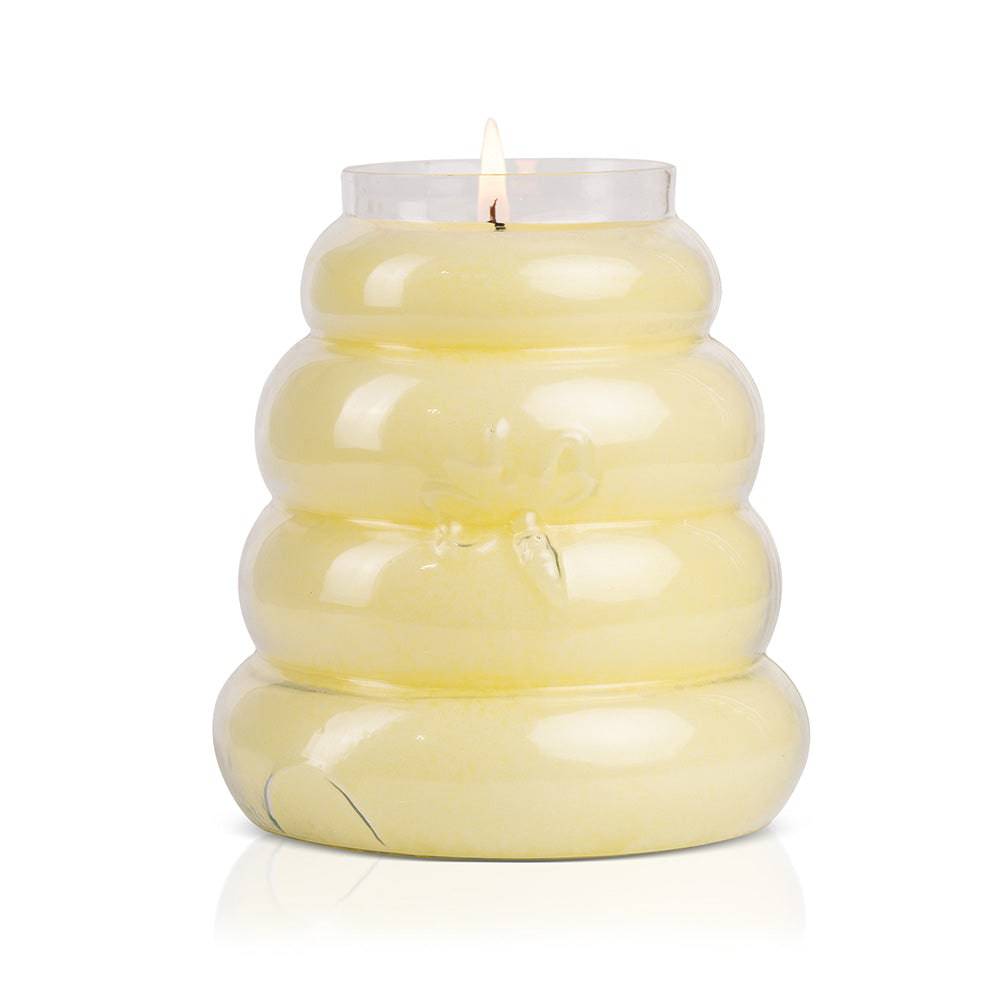 Honey Apple Large Beehive 30oz. - Cheerful Candle Israel