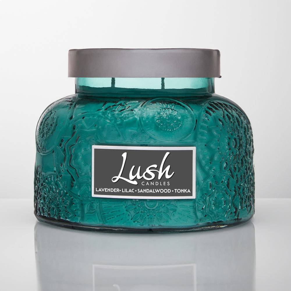 Lavender Lilac Sandalwood Tonka - Lush Candle - Cheerful Candle Israel