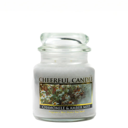 Chamomile & Amber Mist - 16 oz Cheerful Candle | NEW!