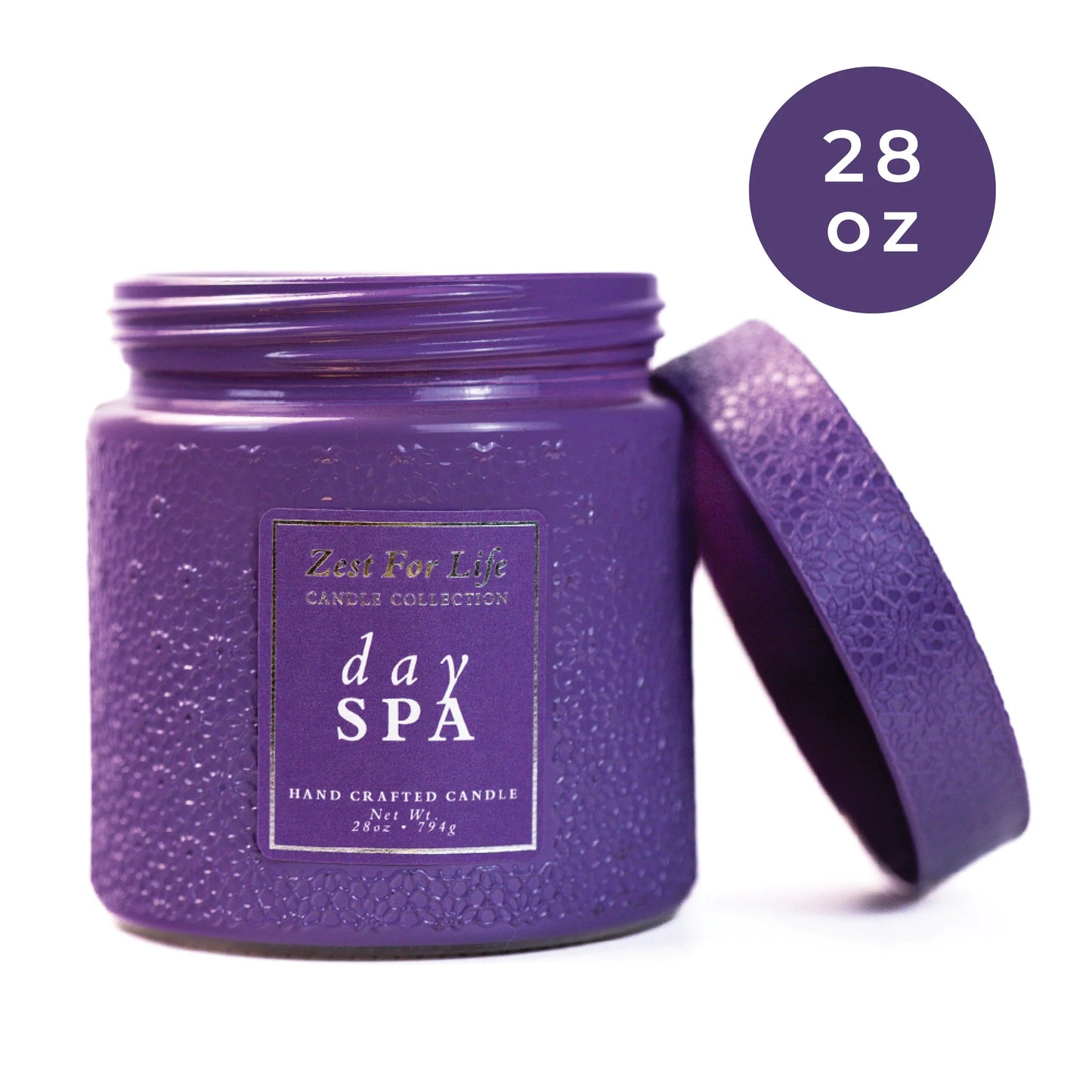 Day Spa 28OZ - Zest For Life Candle