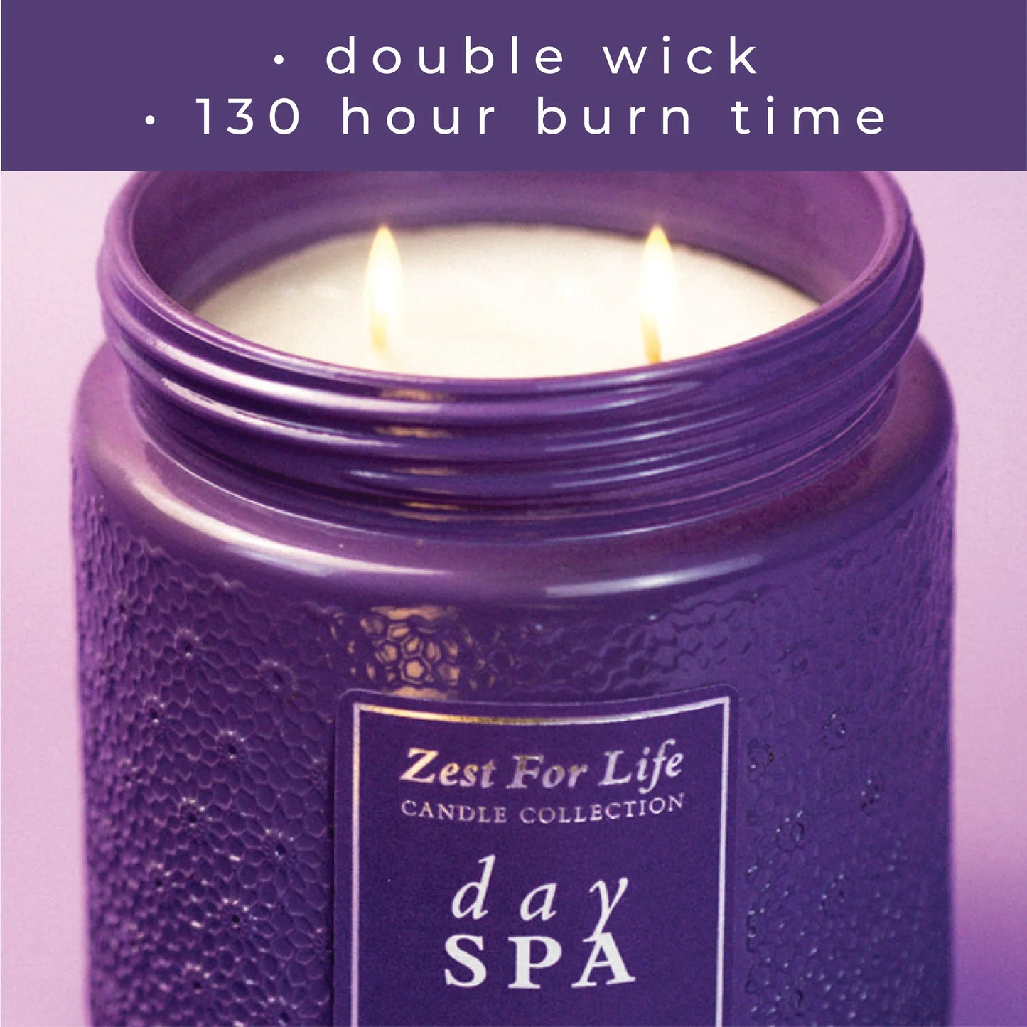 Day Spa 28OZ - Zest For Life Candle
