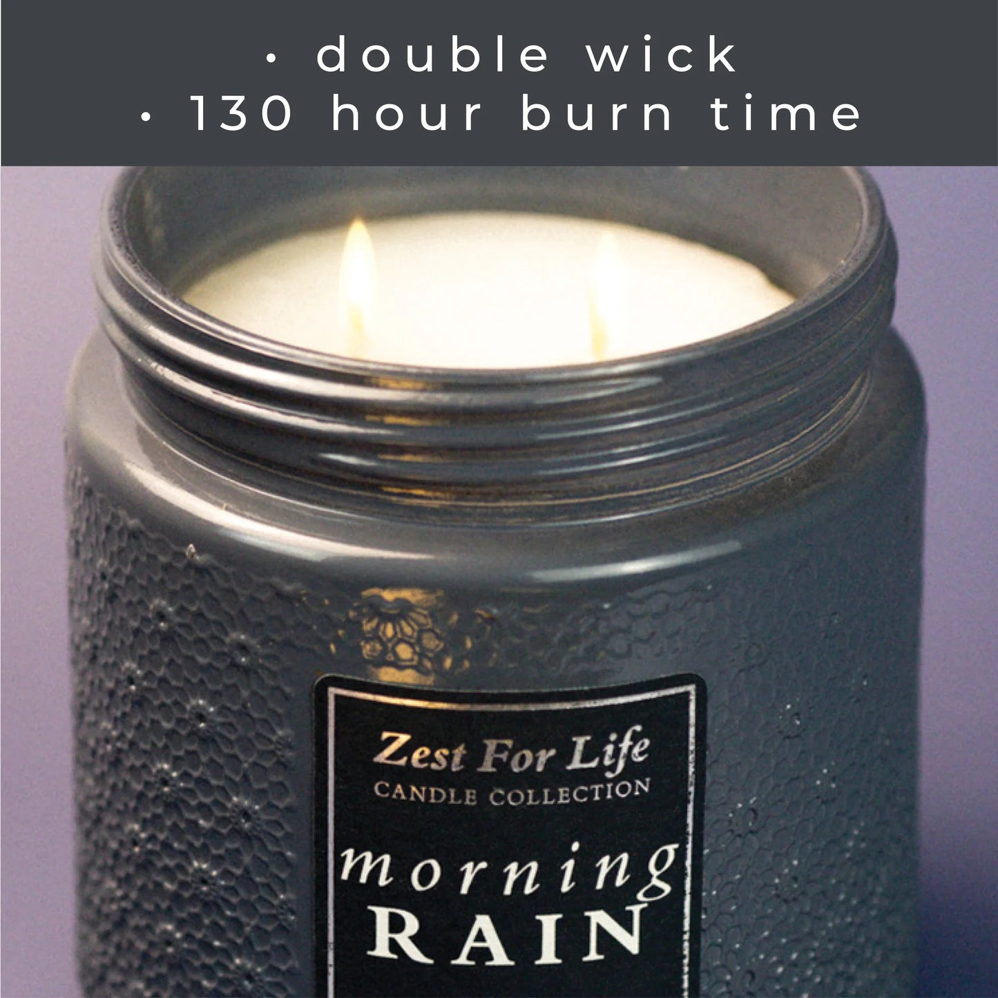 Morning Rain 28OZ - Zest For Life Candle