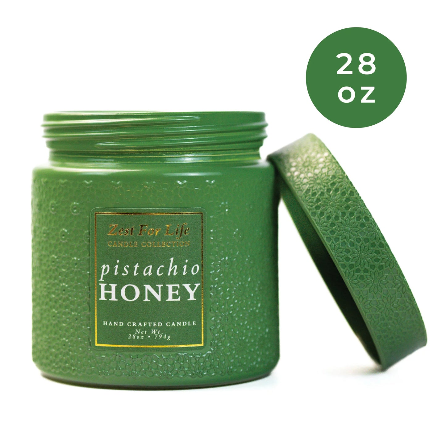 Pistachio Honey 28OZ - Zest For Life Candle
