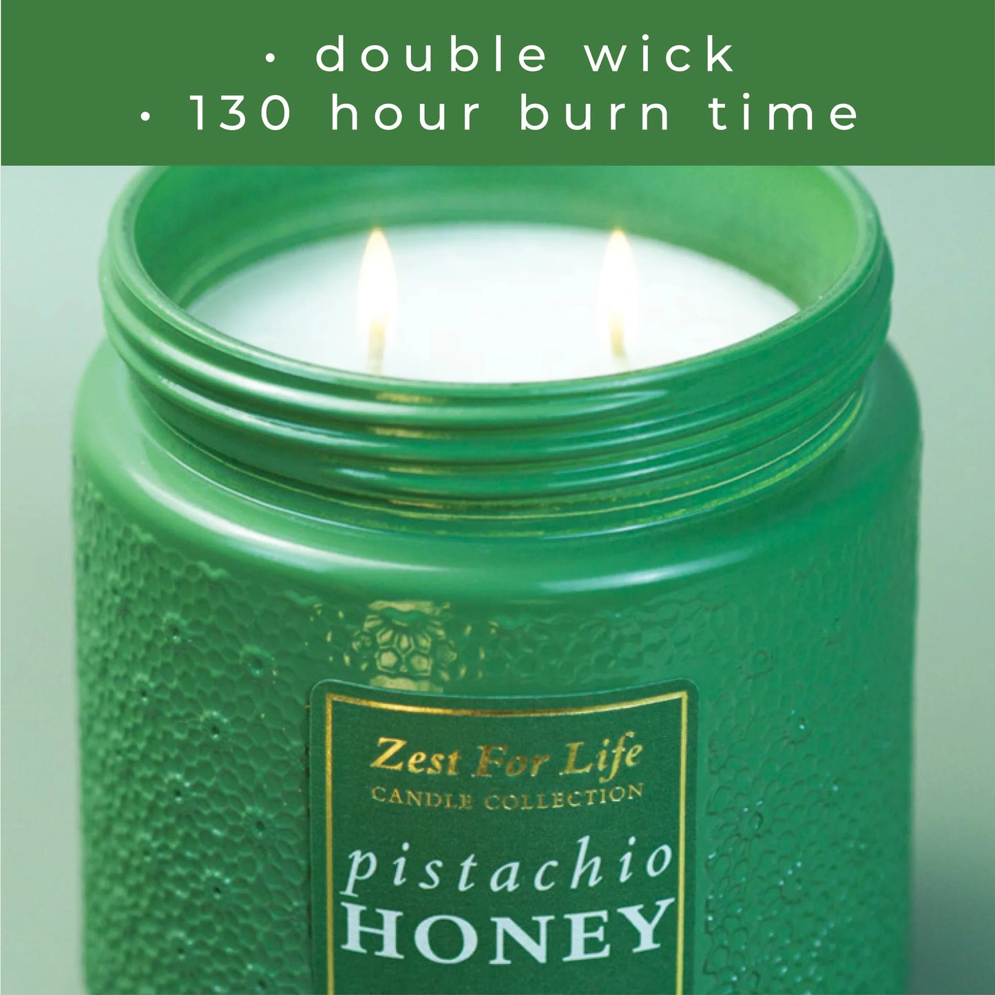 Pistachio Honey 28OZ - Zest For Life Candle