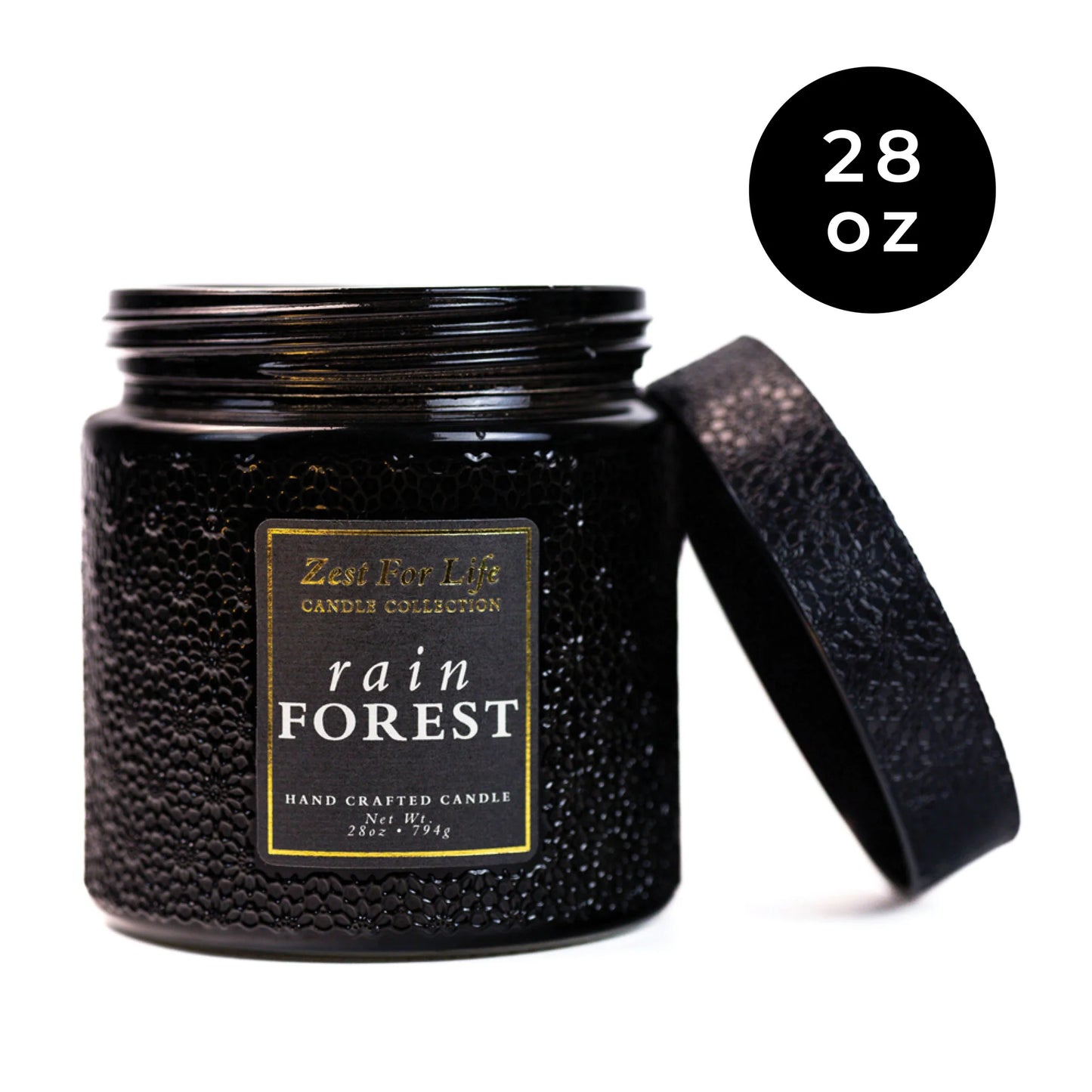 Rain Forest 28OZ - Zest For Life Candle