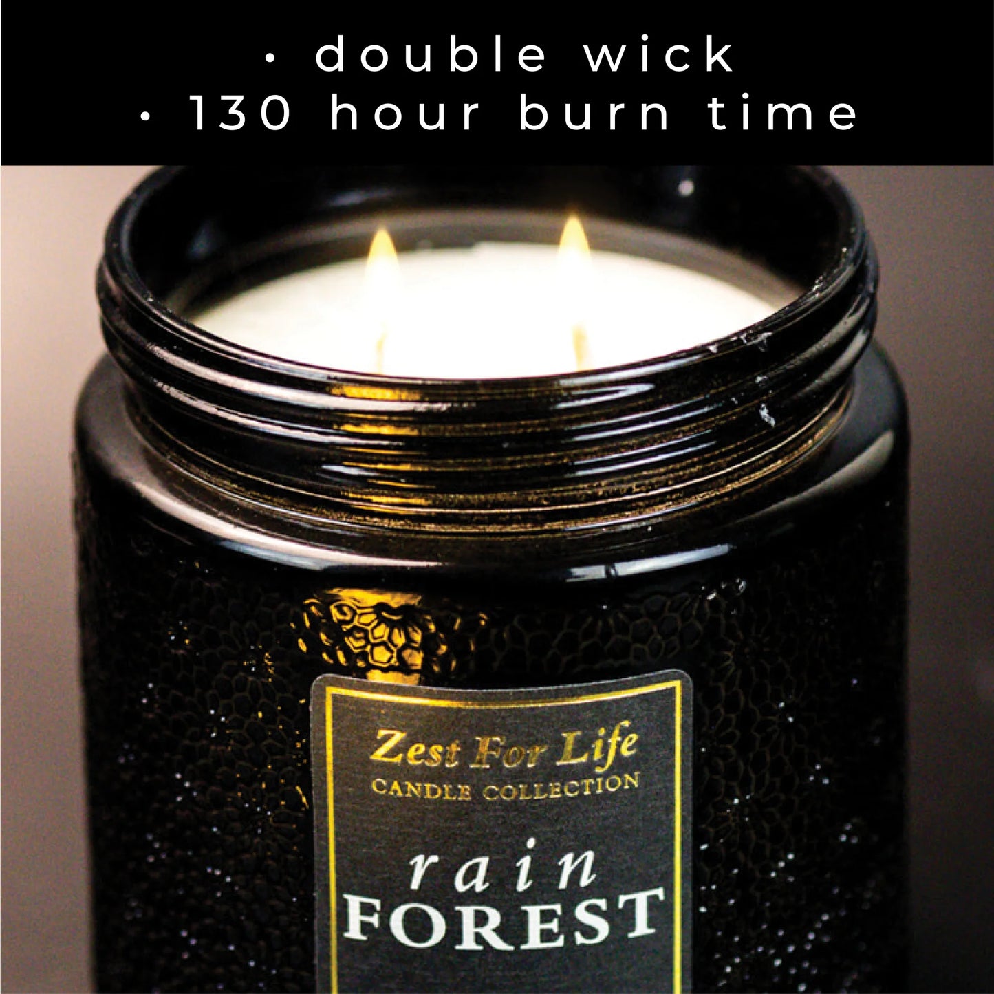 Rain Forest 28OZ - Zest For Life Candle
