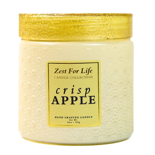 Crisp Apple 28OZ - Zest For Life Candle