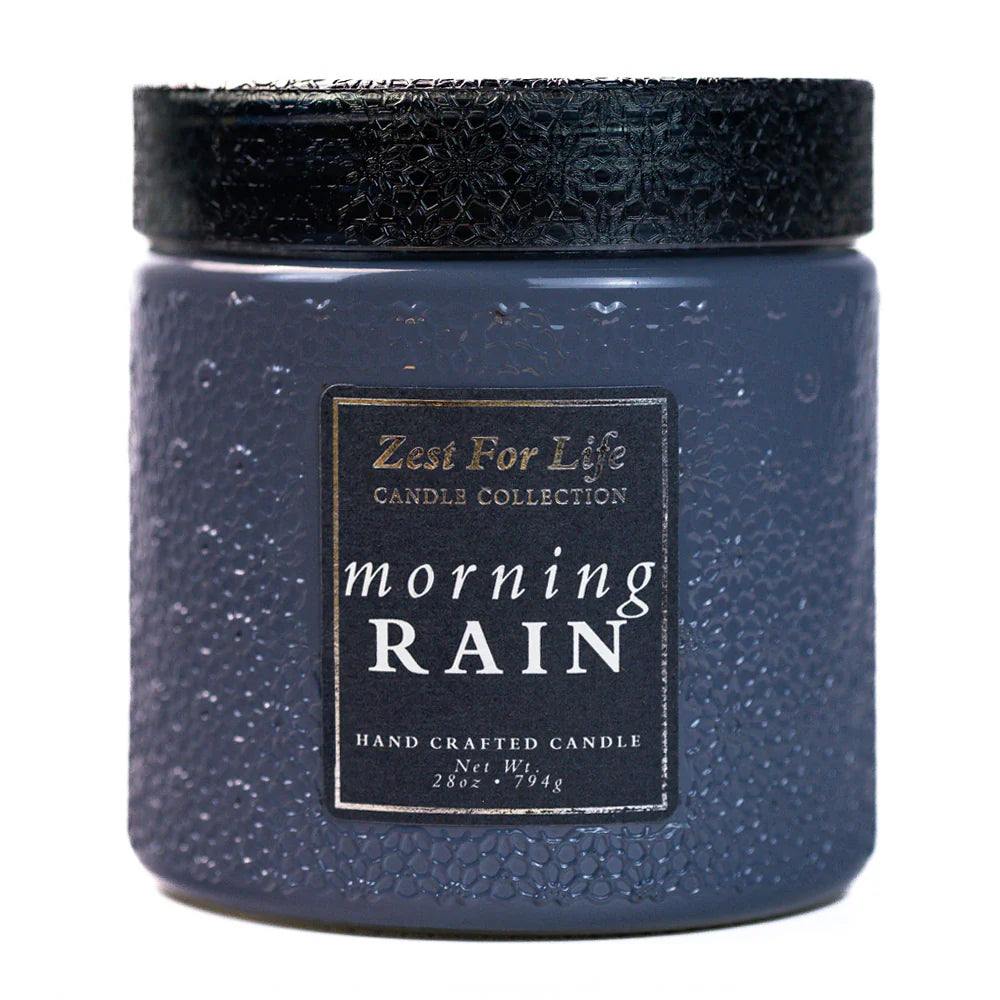 Morning Rain 28OZ - Zest For Life Candle