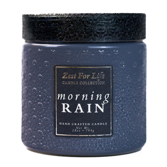 Morning Rain 28OZ - Zest For Life Candle