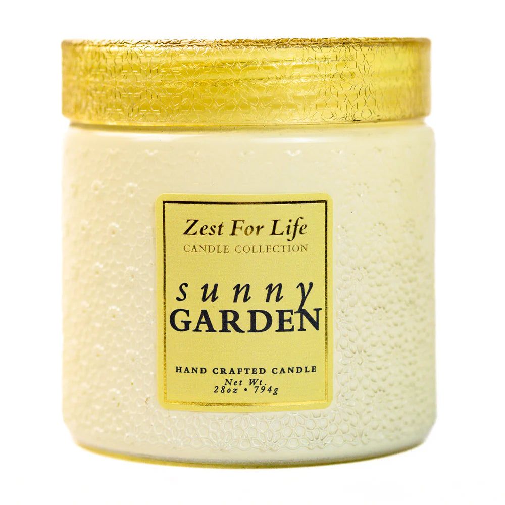 Sunny Garden 28OZ - Zest For Life Candle