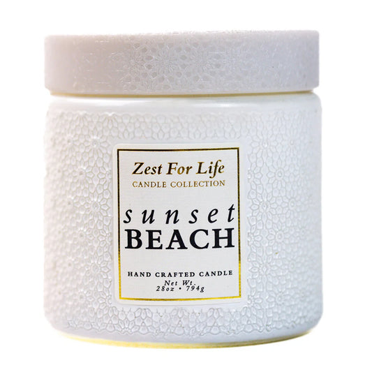 Sunset Beach 28OZ - Zest For Life Candle