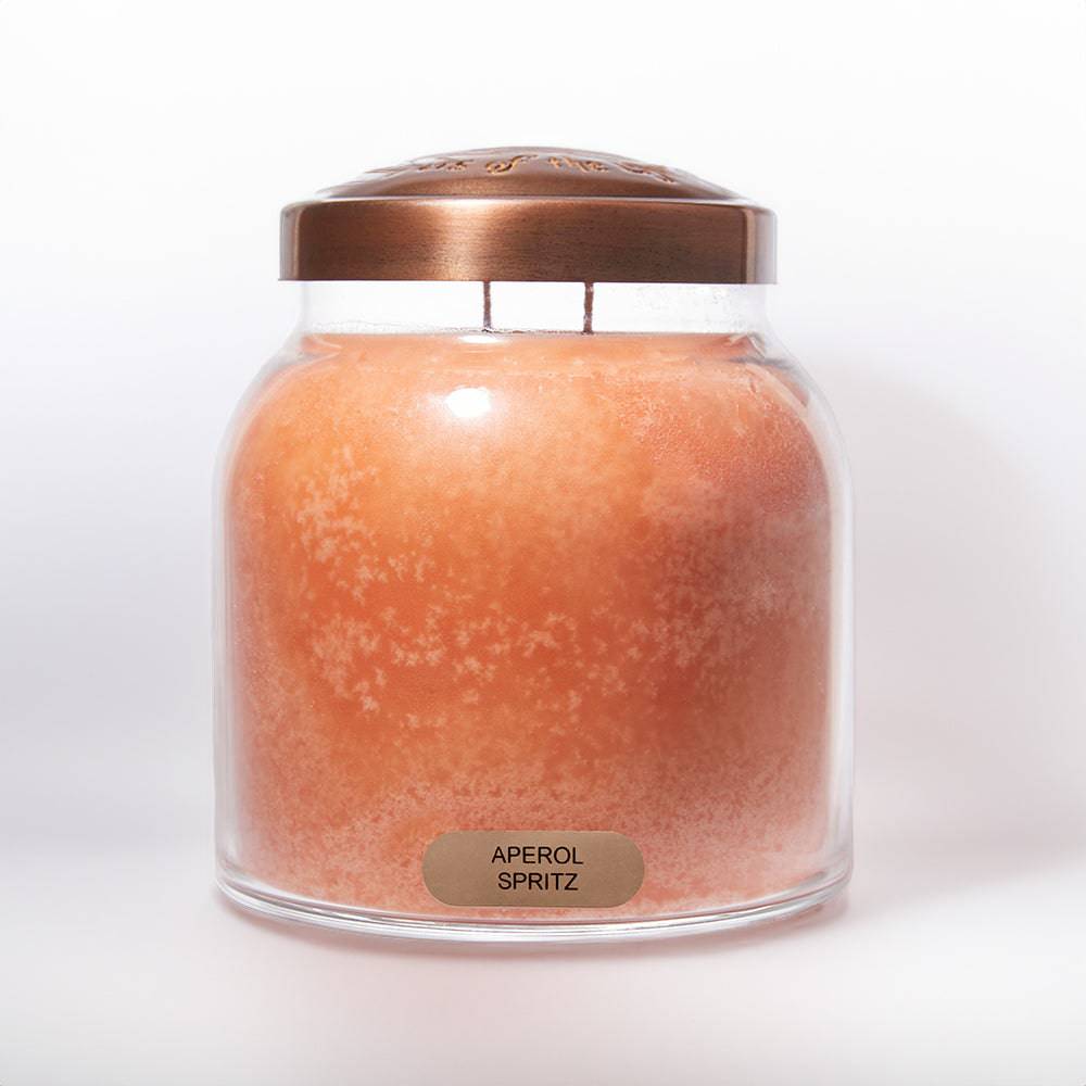 Aperol Spritz - 34 oz, Double Wick, Papa Jar - Cheerful Candle Israel 