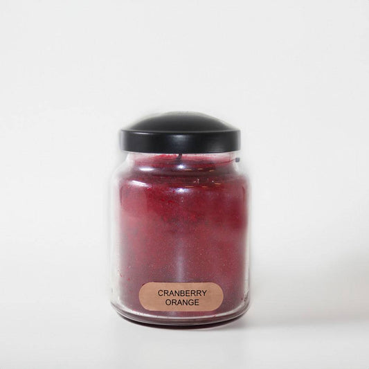 Cranberry Orange Scented Candle - 6 oz, Single Wick, Baby Jar - Cheerful Candle Israel 