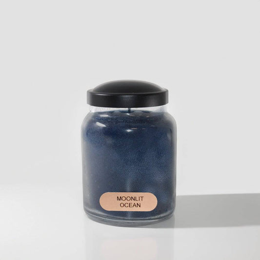 Moonlit Ocean Scented Candle - 6 oz, Single Wick, Baby Jar - Cheerful Candle Israel 