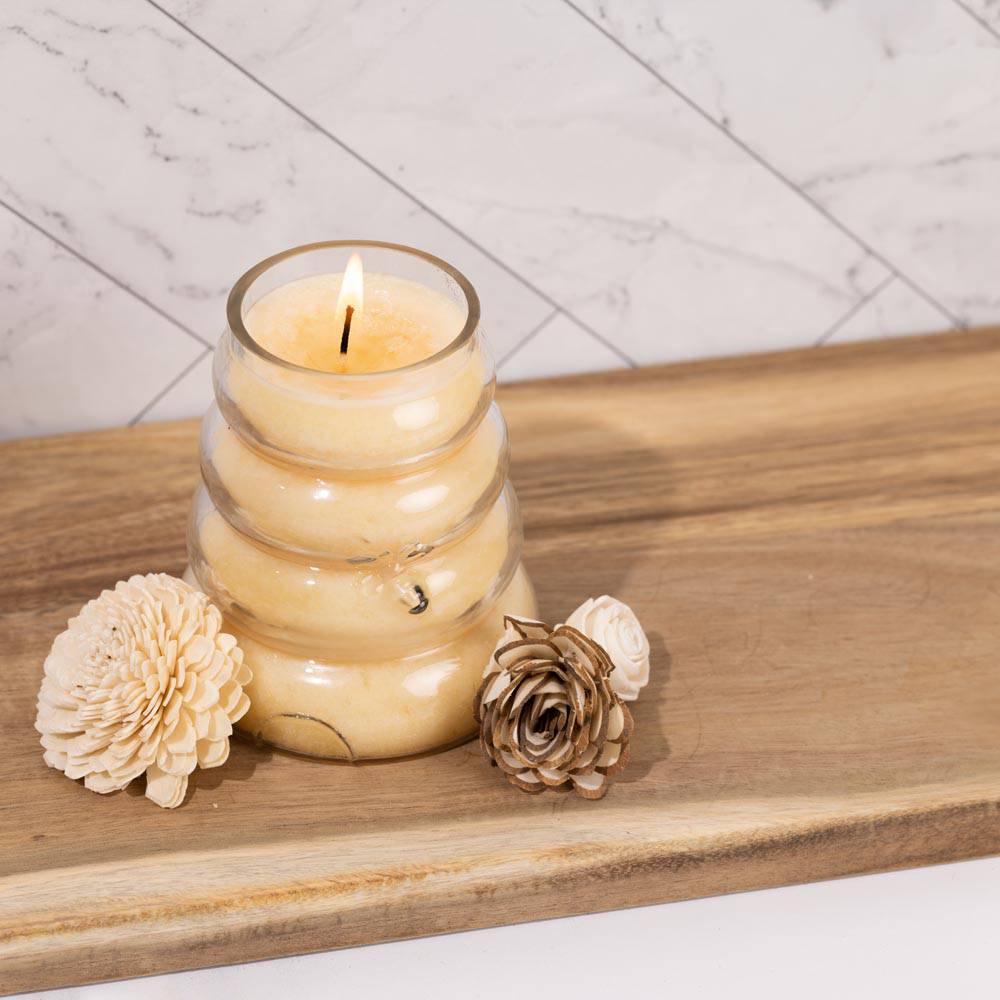 Honey Butter Baby Beehive 14oz. - Cheerful Candle Israel 