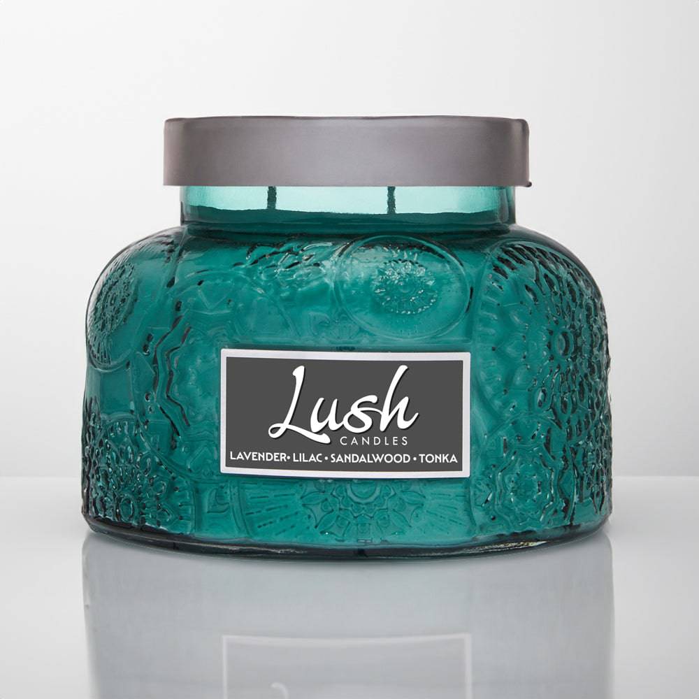 Lavender Lilac Sandalwood Tonka - Lush Candle - Cheerful Candle Israel 